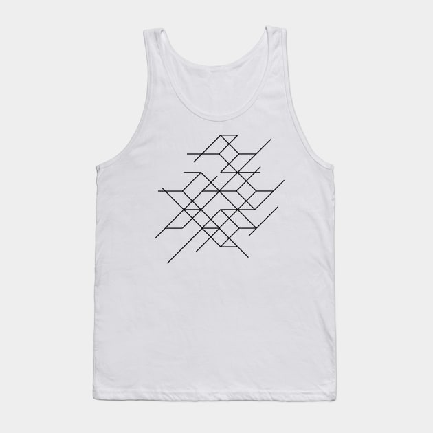 squares design Tank Top by lkn